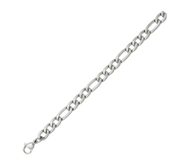 Stainless Steel Figaro Chain